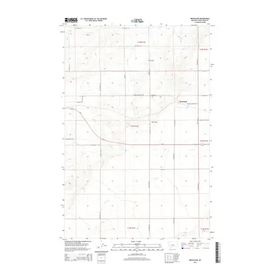 2014 Map of Benchland, 2014 Print