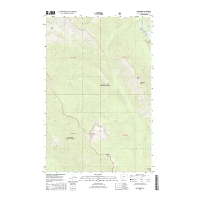 2017 Map of Benchmark, 2017 Print