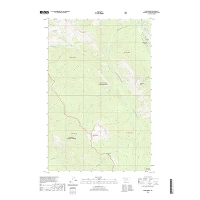 2020 Map of Benchmark, 2020 Print