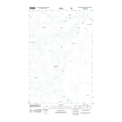 2011 Map of Benchmark Mountain, 2011 Print