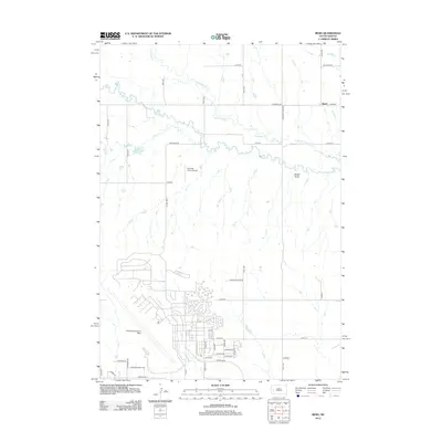 2012 Map of Bend, 2012 Print