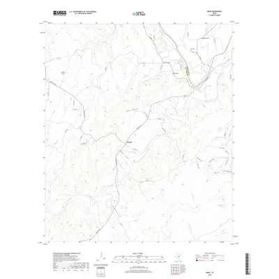 2019 Map of Bend, 2019 Print
