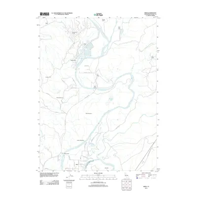 2012 Map of Bend, 2012 Print