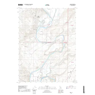 2018 Map of Bend, 2018 Print