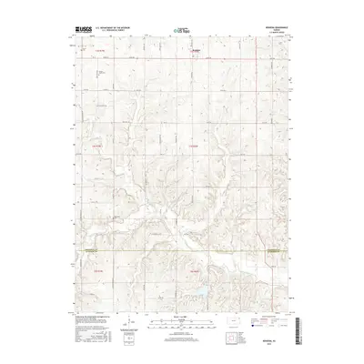 2015 Map of Bendena, 2015 Print