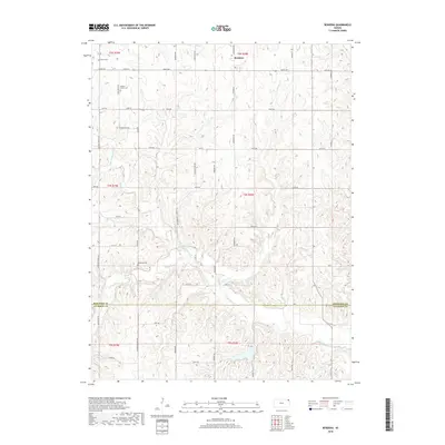 2018 Map of Bendena, 2018 Print