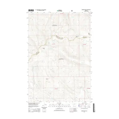 2014 Map of Bender Point, 2014 Print