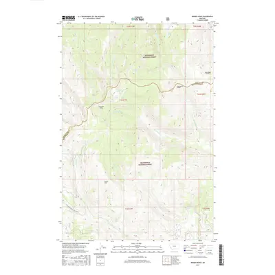 2017 Map of Bender Point, 2017 Print