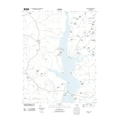 2011 Map of Benedict, 2011 Print