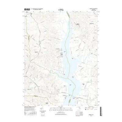 2016 Map of Benedict, 2016 Print