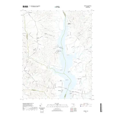 2019 Map of Benedict, 2019 Print