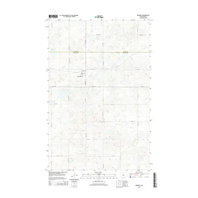 2014 Map of Benedict, 2014 Print