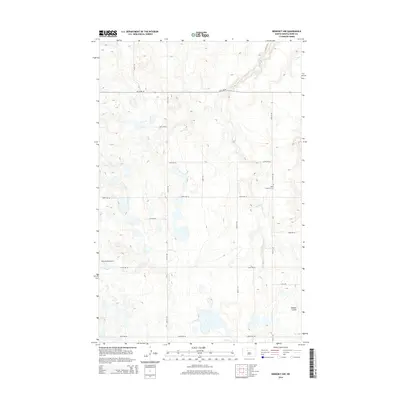 2014 Map of Benedict NW, 2014 Print