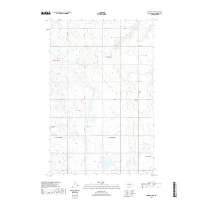 2020 Map of Benedict NW, 2020 Print