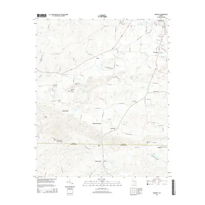 2014 Map of Benedict, 2014 Print