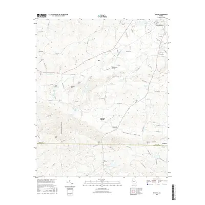 2017 Map of Benedict, 2017 Print