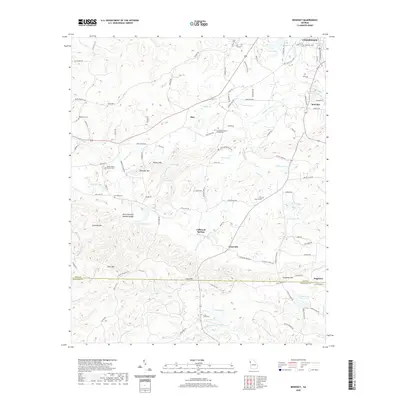 2020 Map of Benedict, 2020 Print