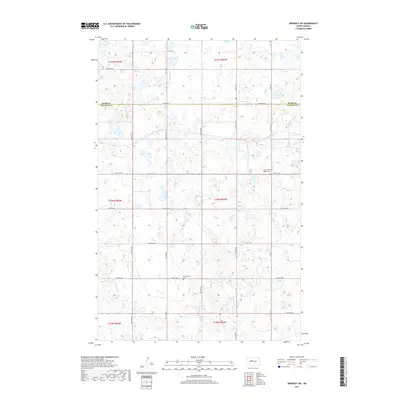 2017 Map of Benedict SW, 2017 Print