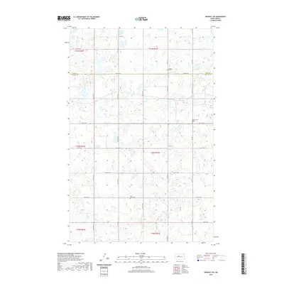 2020 Map of Benedict SW, 2020 Print