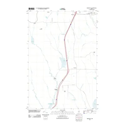 2011 Map of Benedicta, 2011 Print