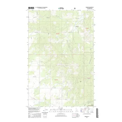 2017 Map of Benewah, 2017 Print