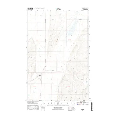 2017 Map of Benge, 2017 Print