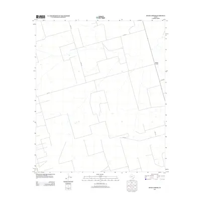 2012 Map of Benge Corner, 2012 Print