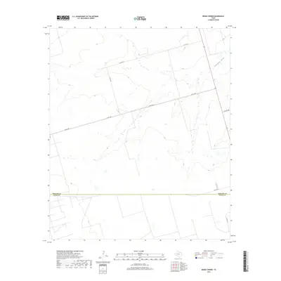 2019 Map of Benge Corner, 2019 Print