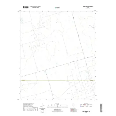 2019 Map of Benge Corner NW, 2019 Print