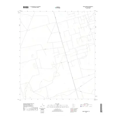 2019 Map of Benge Corner SW, 2019 Print