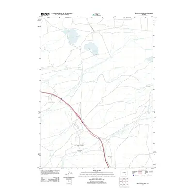 2012 Map of Bengough Hill, 2012 Print