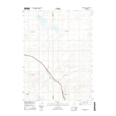 2015 Map of Bengough Hill, 2015 Print