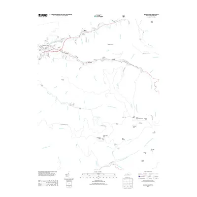 2013 Map of Benham, 2013 Print