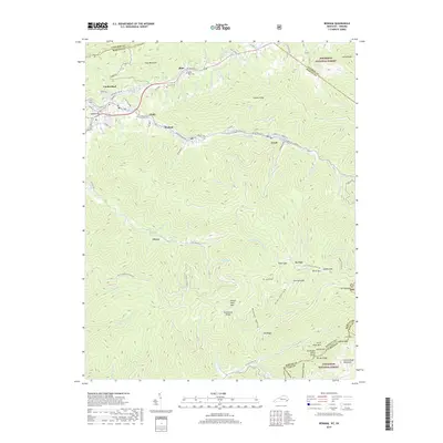 2019 Map of Benham, 2019 Print