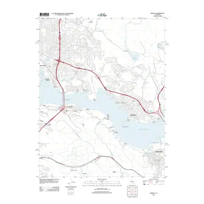 2012 Map of Benicia, 2012 Print