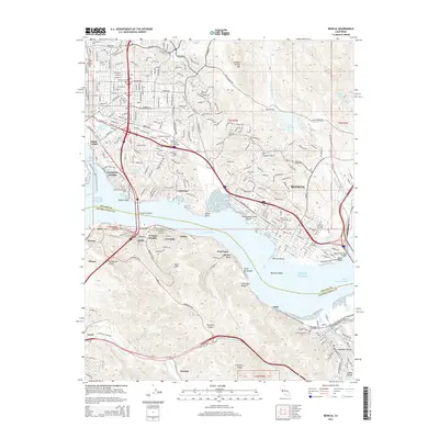 2015 Map of Benicia, 2015 Print