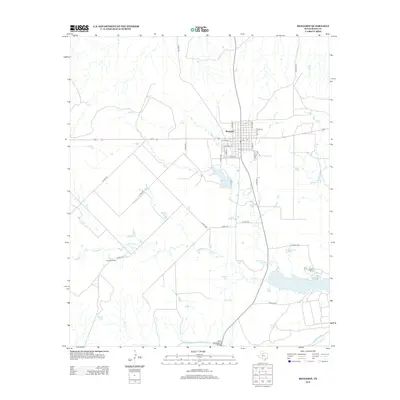 2013 Map of Benjamin, 2013 Print