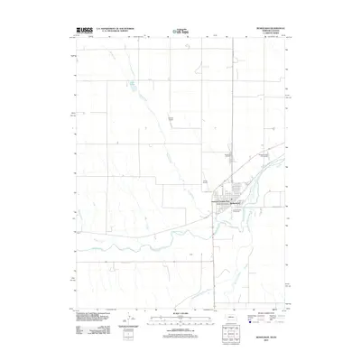 2011 Map of Benkelman, 2011 Print