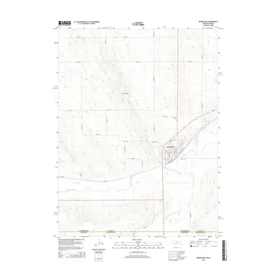 2014 Map of Benkelman, 2014 Print