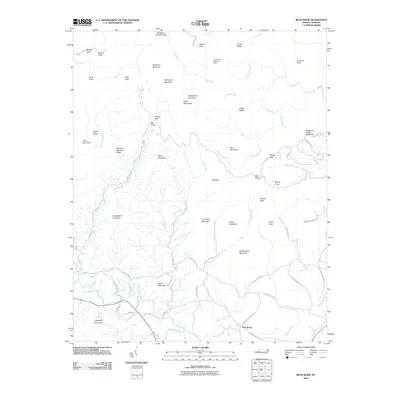 2010 Map of Benn Knob, 2010 Print