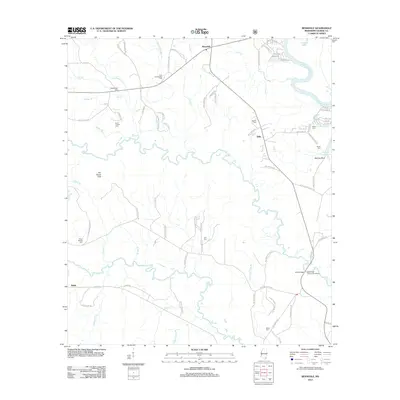 2012 Map of Benndale, 2012 Print