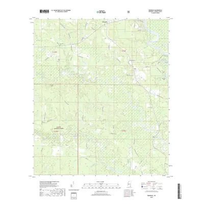2018 Map of Benndale, 2018 Print