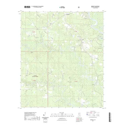2021 Map of Benndale, 2021 Print