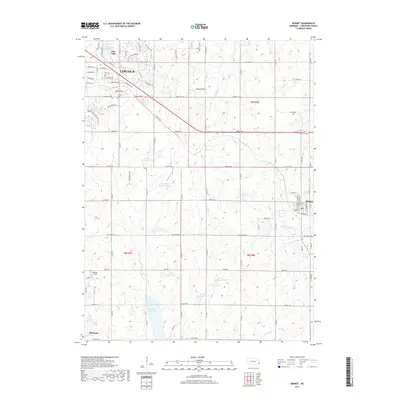 2017 Map of Bennet, 2017 Print