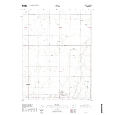 2019 Map of Bennett, 2019 Print