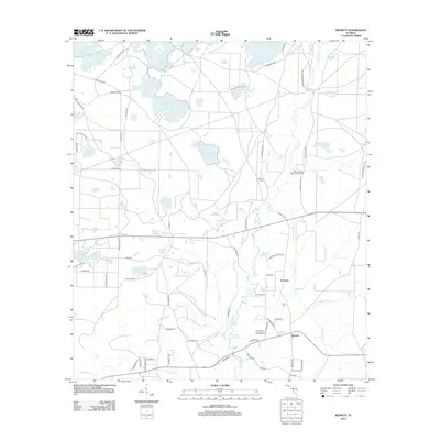 2012 Map of Bennett, 2012 Print