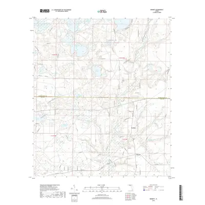2018 Map of Bennett, 2018 Print