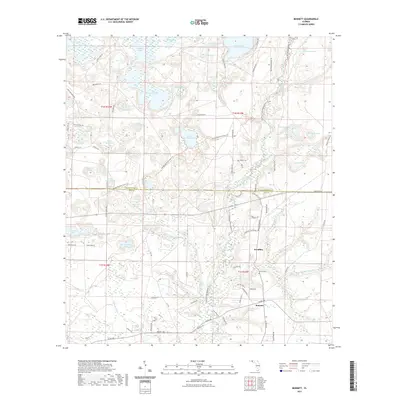 2021 Map of Bennett, 2021 Print