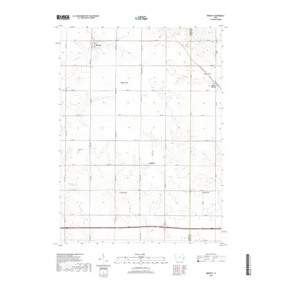 2018 Map of Bennett, 2018 Print