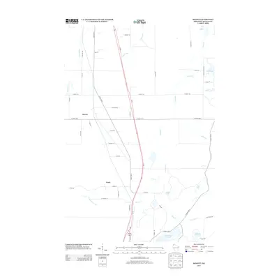 2013 Map of Bennett, 2013 Print